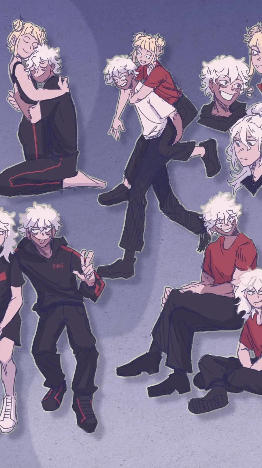 ai character: LOV sick  background