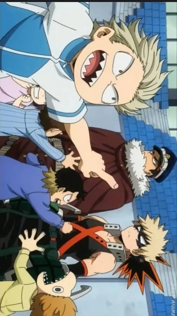 ai character: mha x you school  background