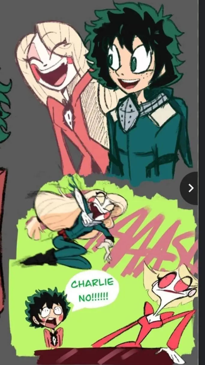 ai character: mha x hh  background