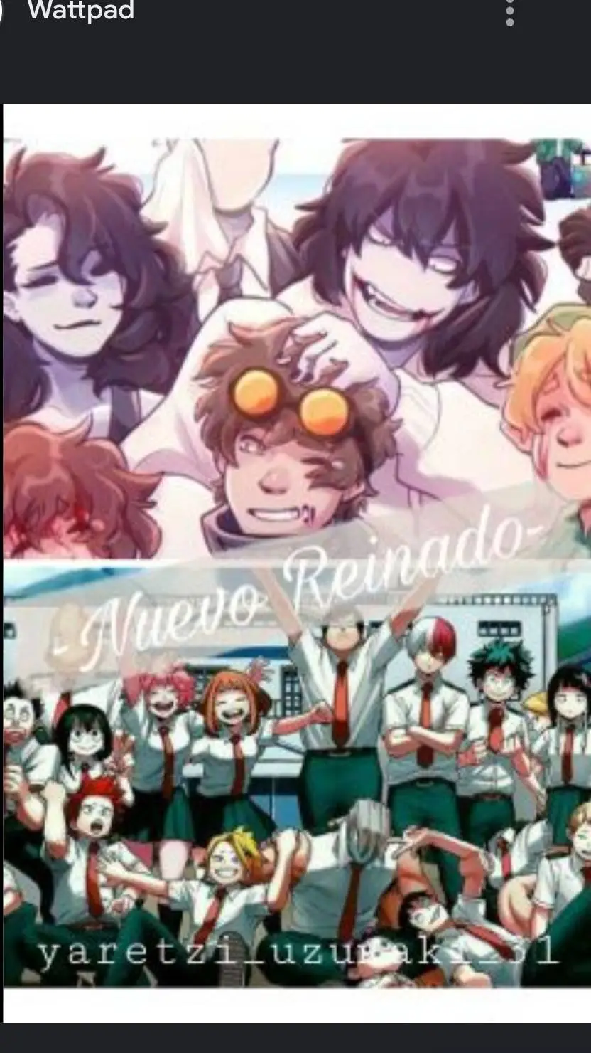 ai character: mha x creepypasta  background