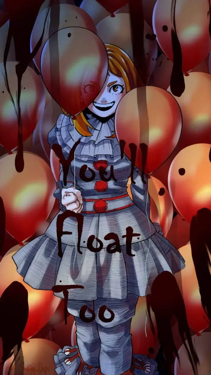 ai character: mha x Pennywise  background