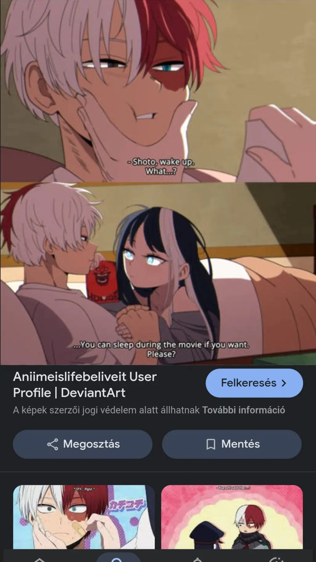 ai character: shoto x you  background