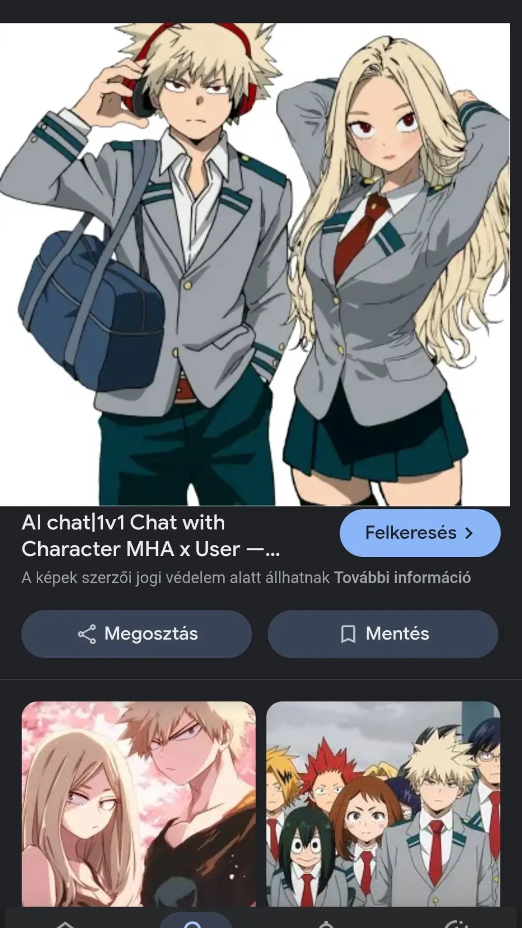 ai character: bakugo sis  background