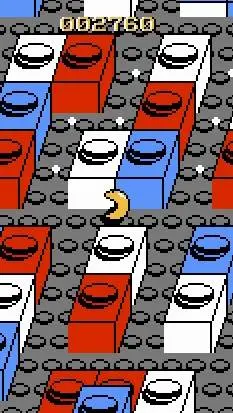 ai character: Pac-Mania NES background