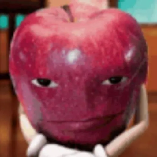 chat with ai character: Apple Guy