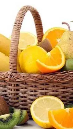 ai character: frutas y verduras background