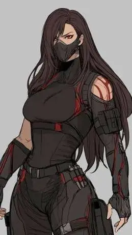 ai character: Scarlet  background