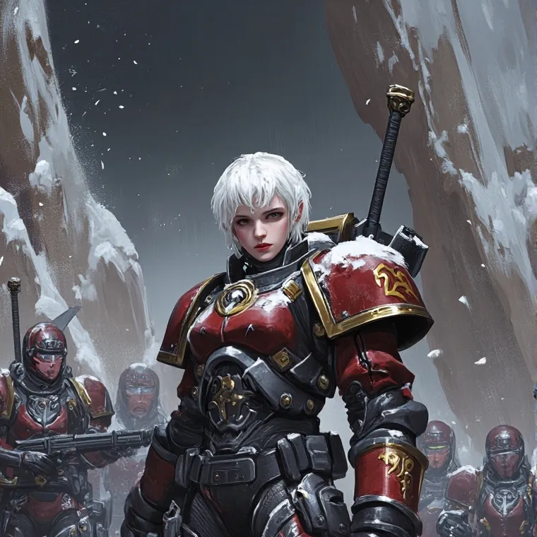 chat with ai character: Hermana de Batalla