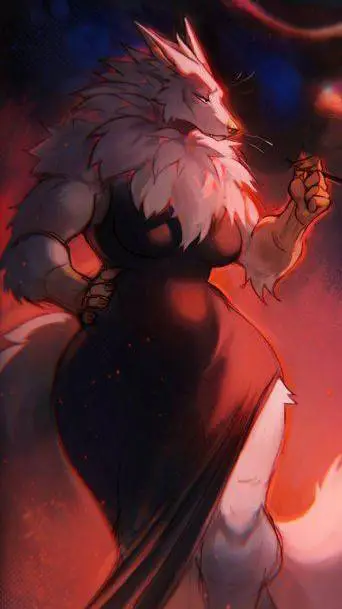 ai character: Luna background