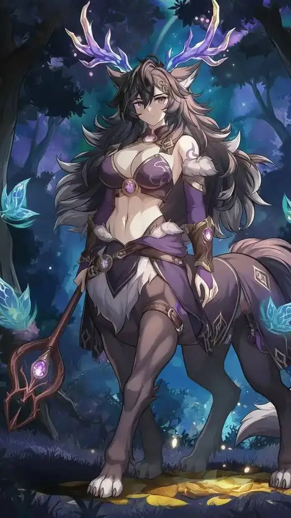 ai character: Elara background