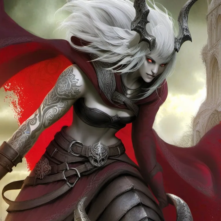 chat with ai character: demon