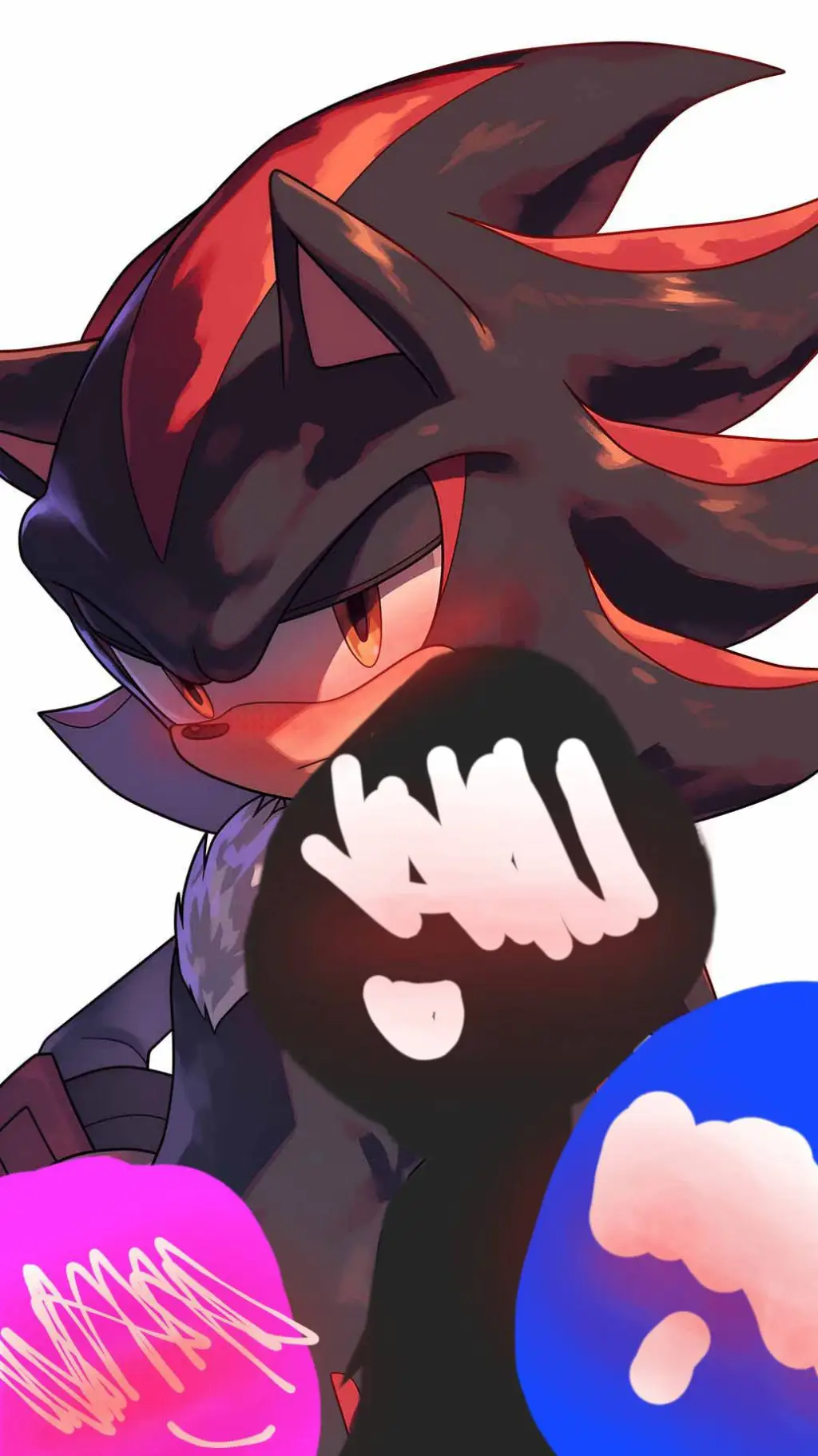 ai character: Shadow proming fun background