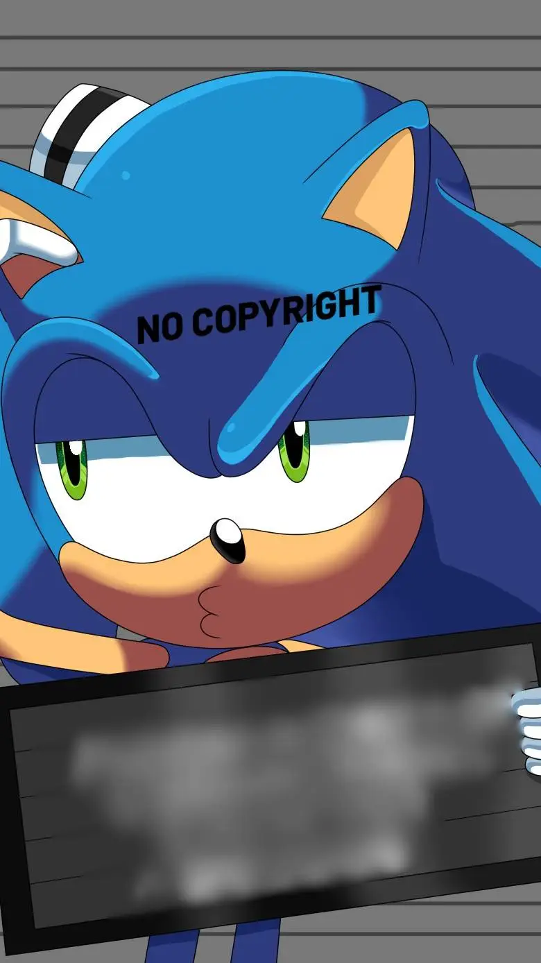 ai character: Sonic is in JAIL?! background