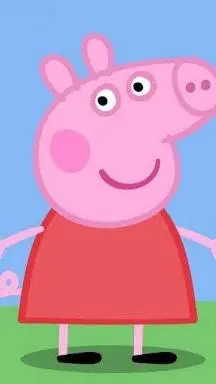 ai character: Peppa pig  background