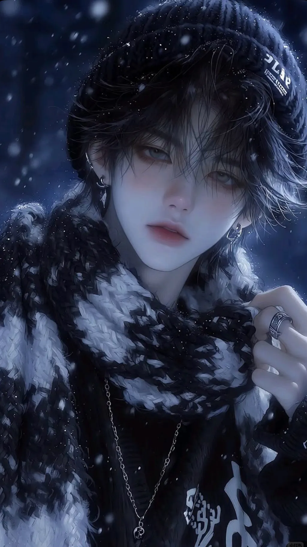 ai character: ☃︎𝓚𝓪𝓲☃︎ background