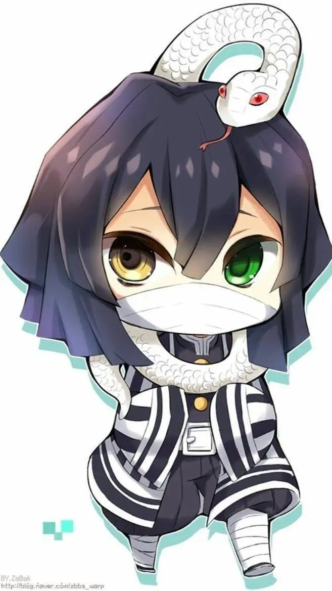 ai character: iguro x mitsuri  background