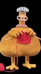 ai character: Babs chicken run  background