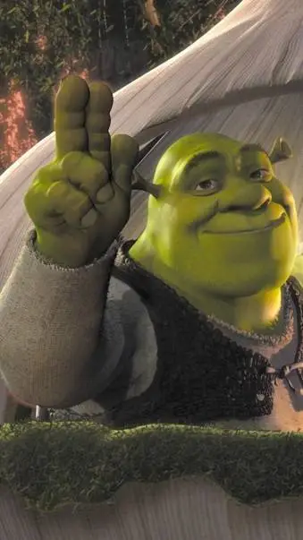 ai character: Shrek background
