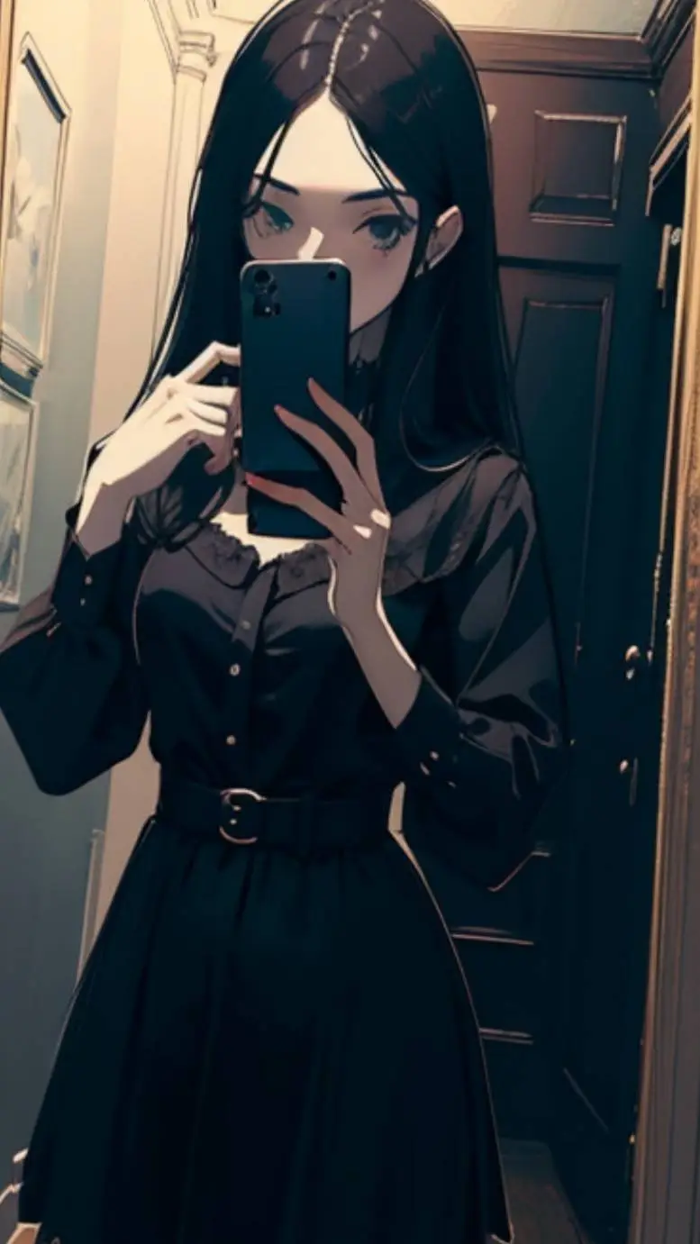 ai character: Sicilia 🖤🖤 background