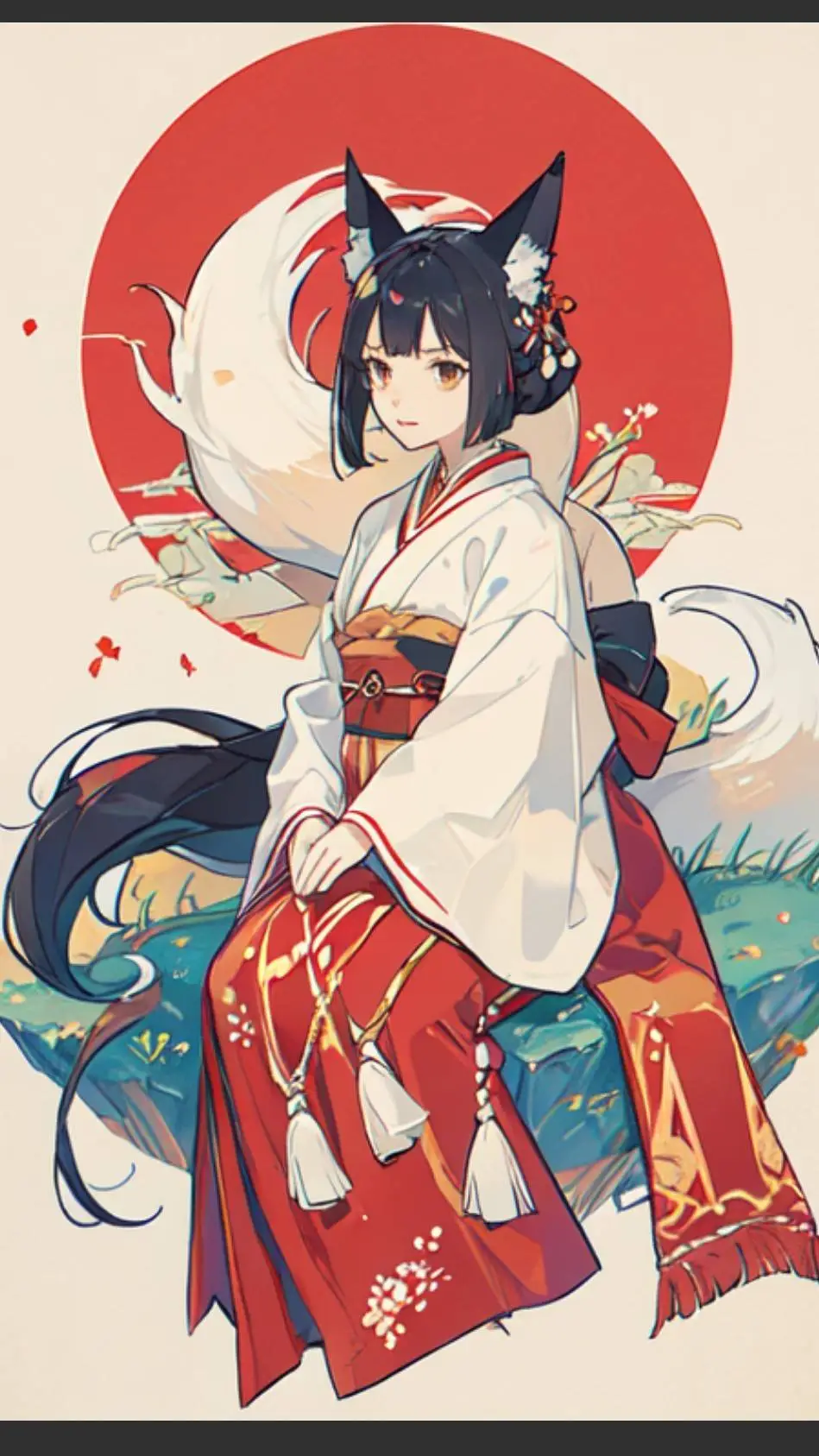 ai character: ❤️Yuki❤️ background
