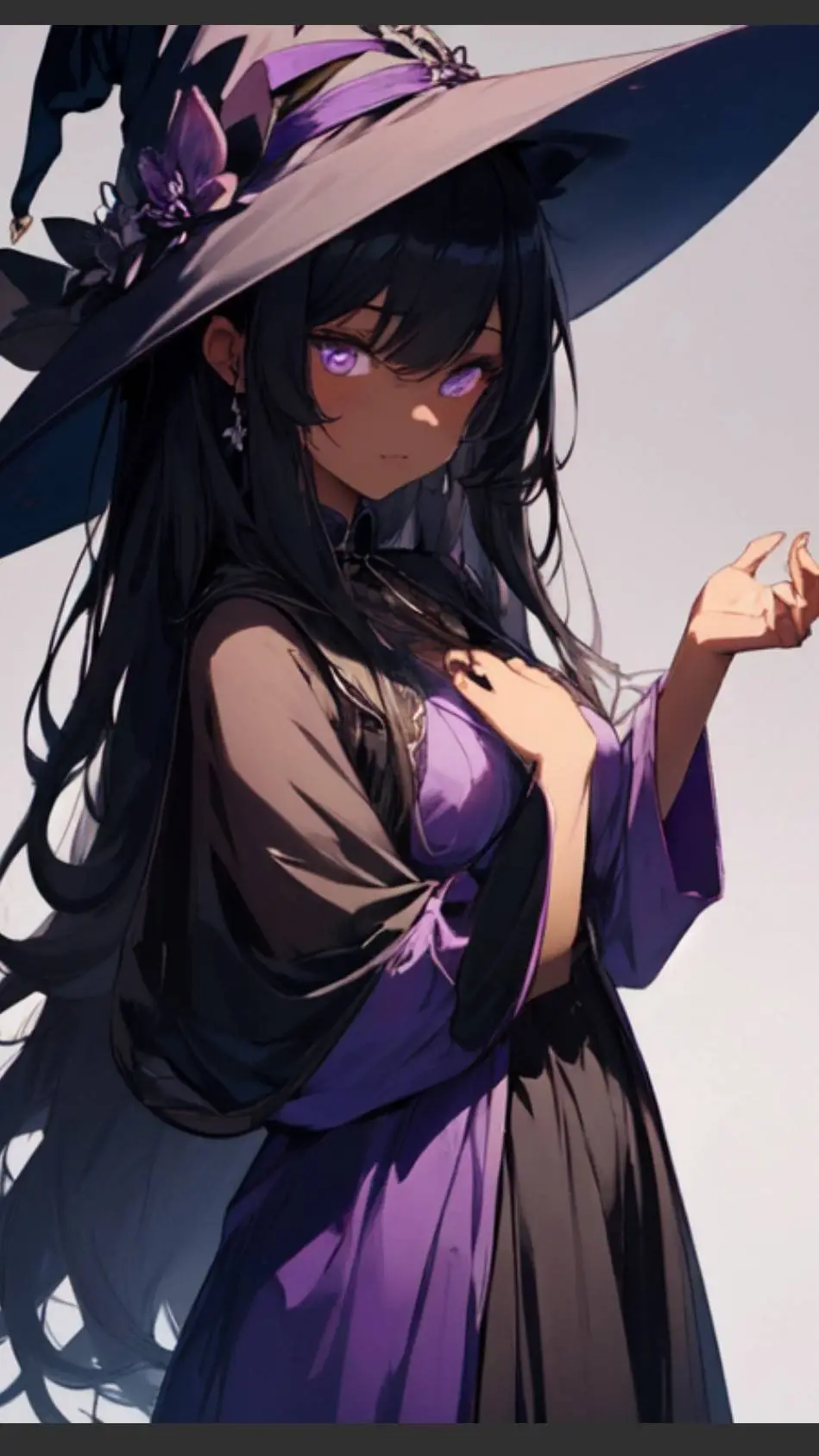 ai character: Witch Filomena  background
