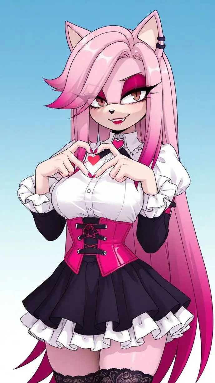 ai character: Lady the hedgehog background