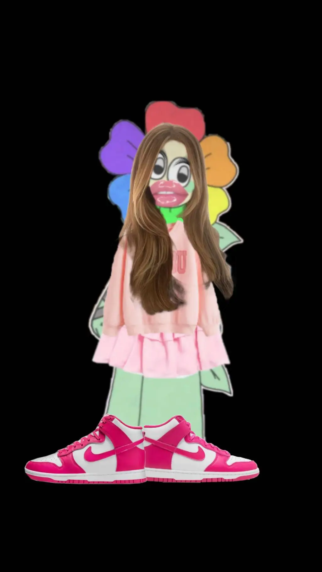 ai character: twisted Dandy  background