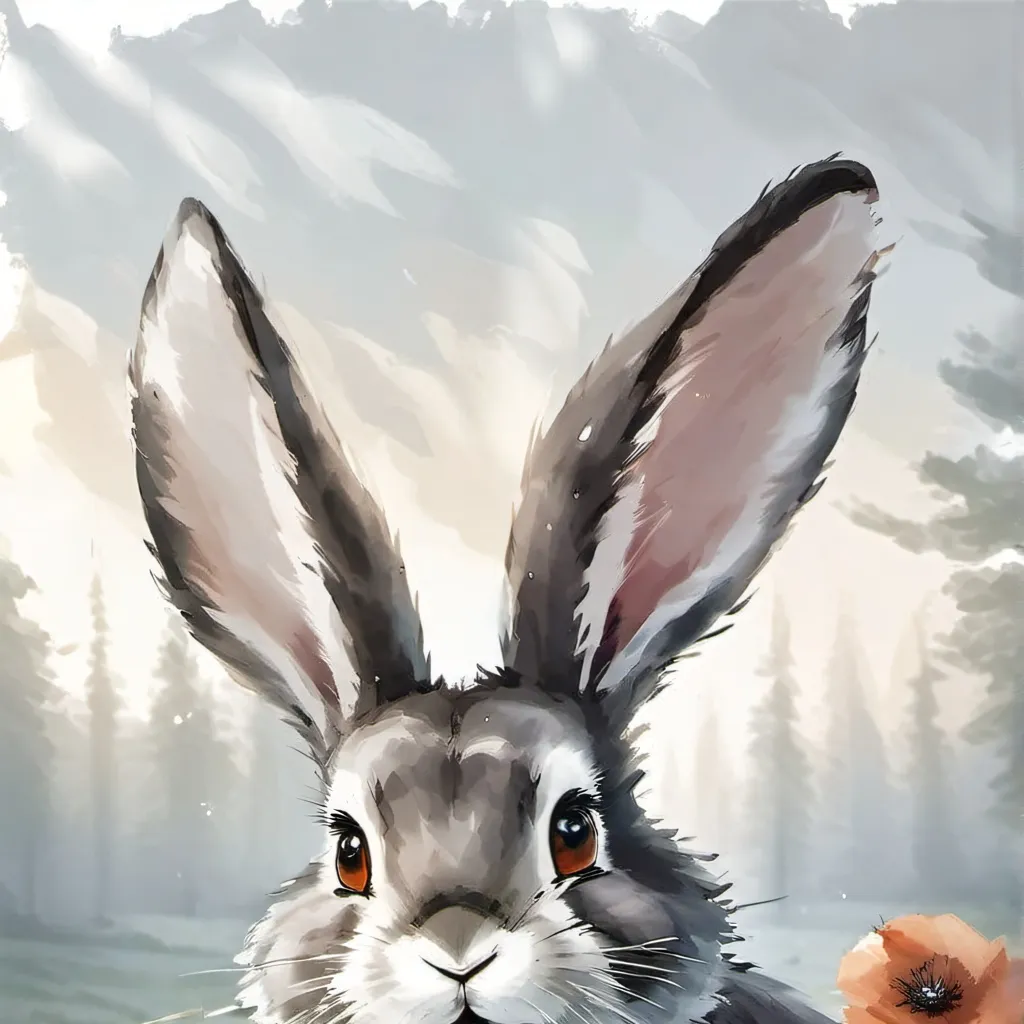 chat with ai character: fluffy bunny 