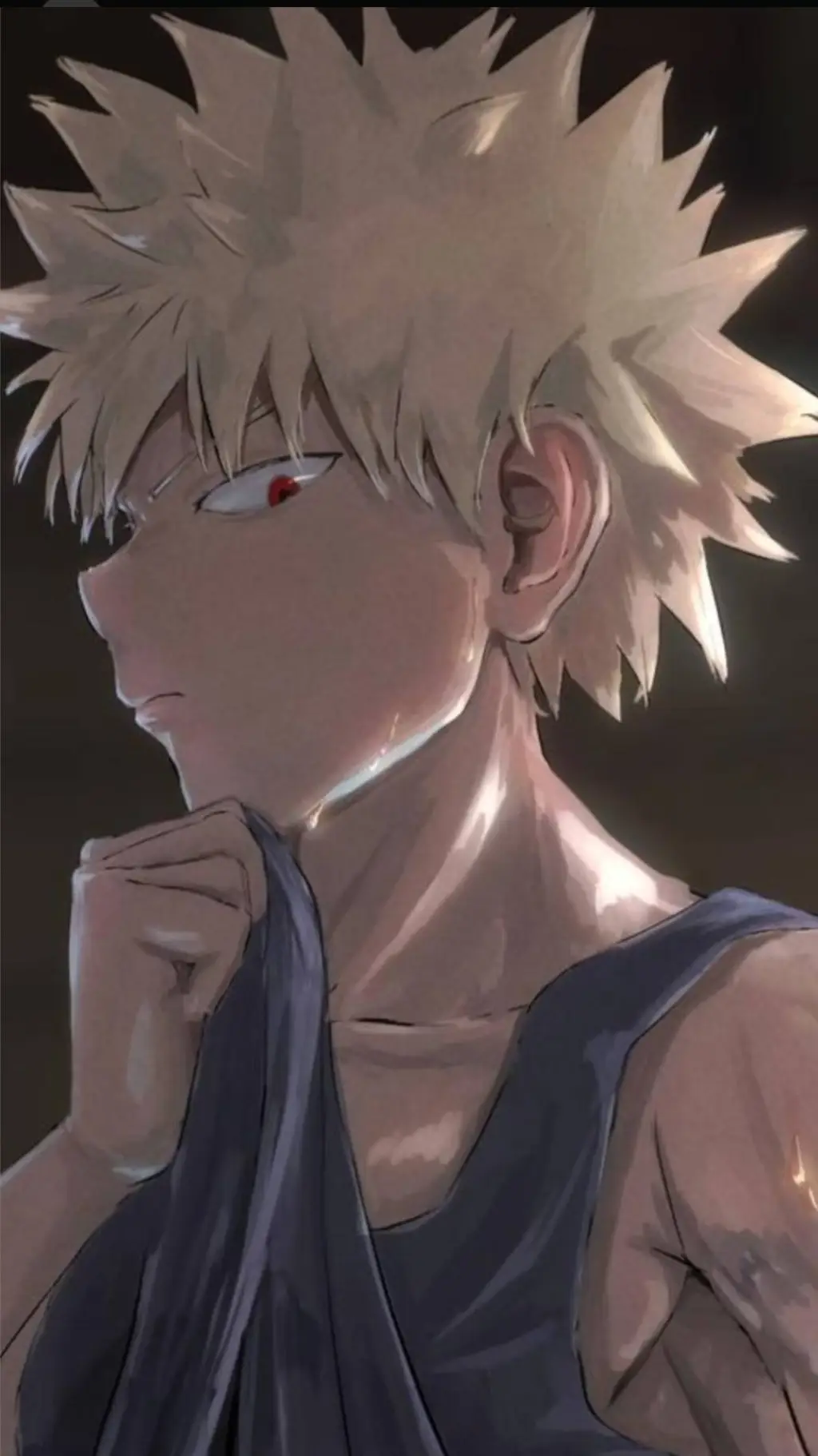 ai character: Bakugo  background