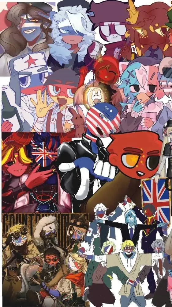 ai character: Countryhumans 2 background