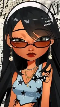 ai character: bratz 💜💜 background