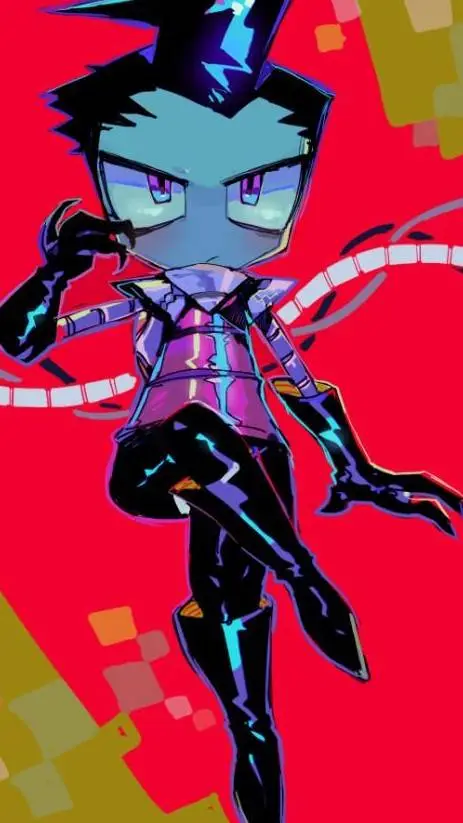 ai character: invader zim background