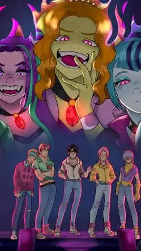 ai character: Saja Boys X  background