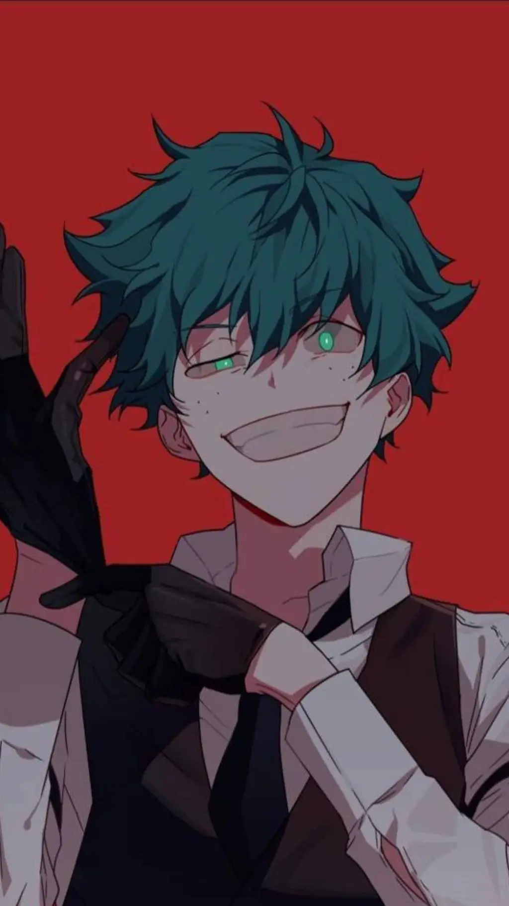 ai character: Villian Deku background