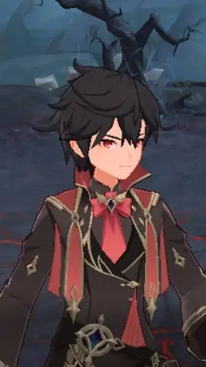 ai character: luke  background