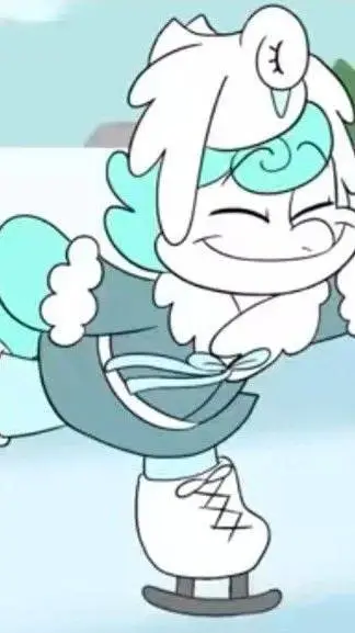 ai character: craftycorn 🦄🤍 background