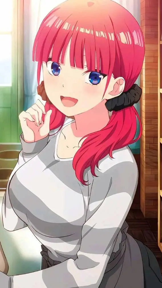 ai character: nino nakano  background