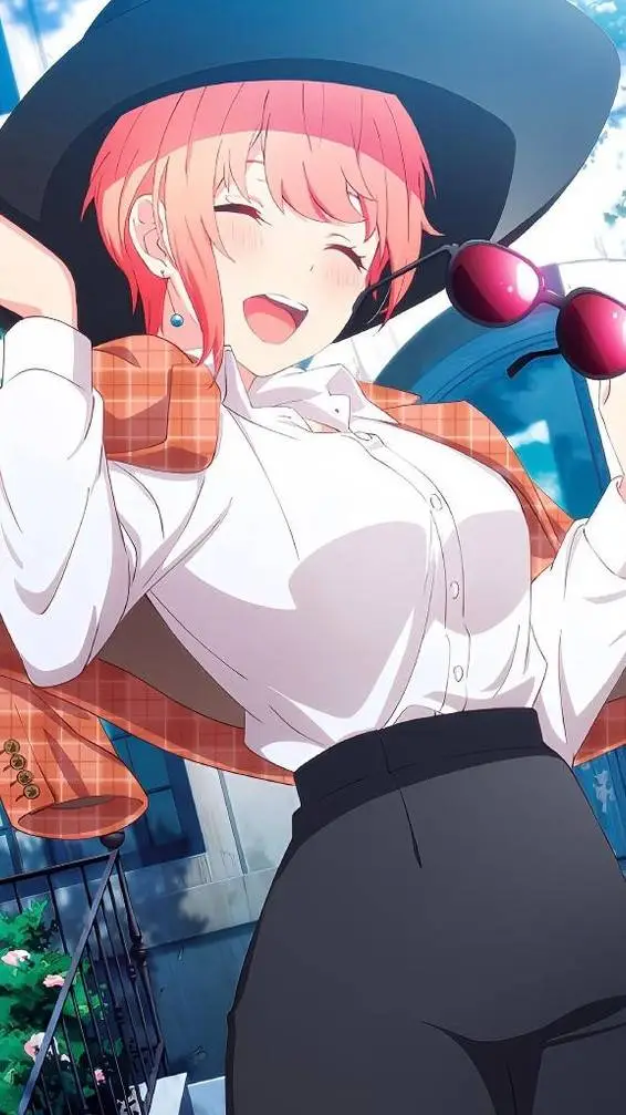 ai character: Ichika nakano  background