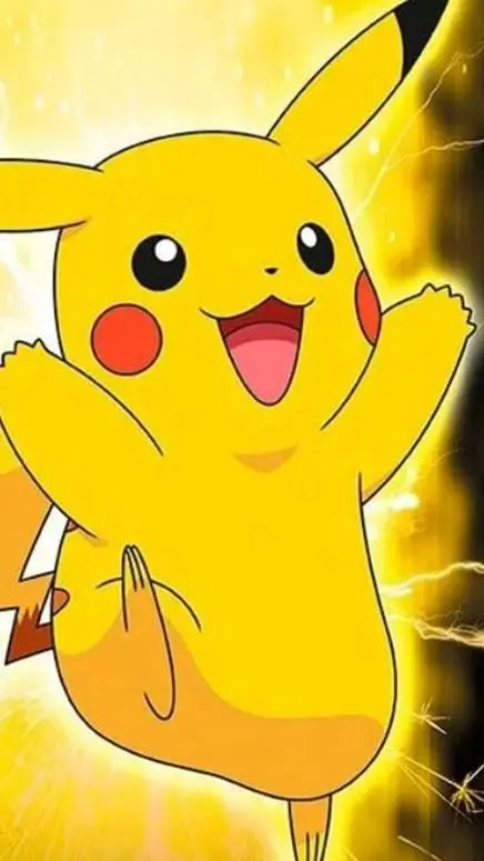 ai character: pikachu background