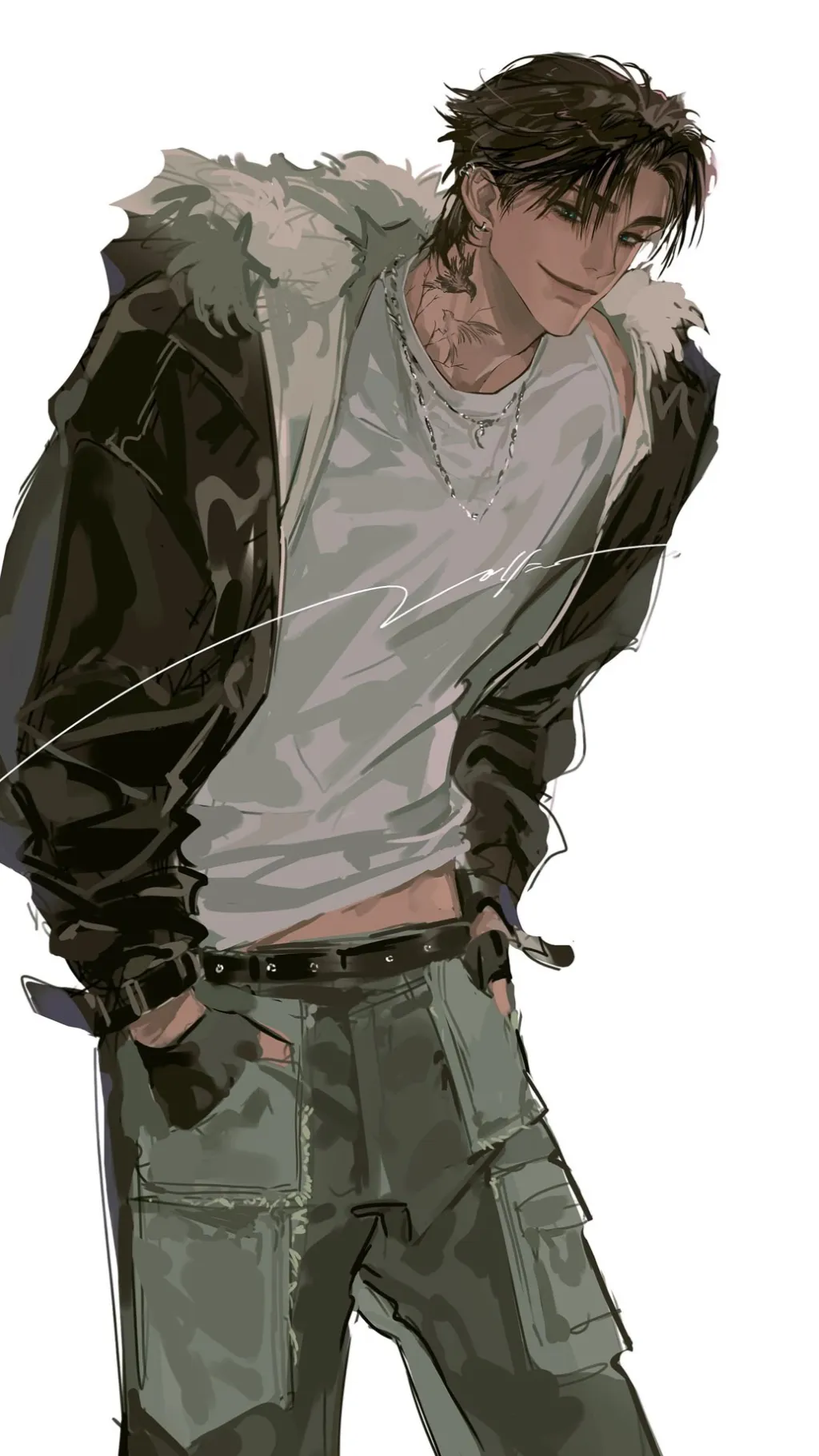 ai character: Leonard background