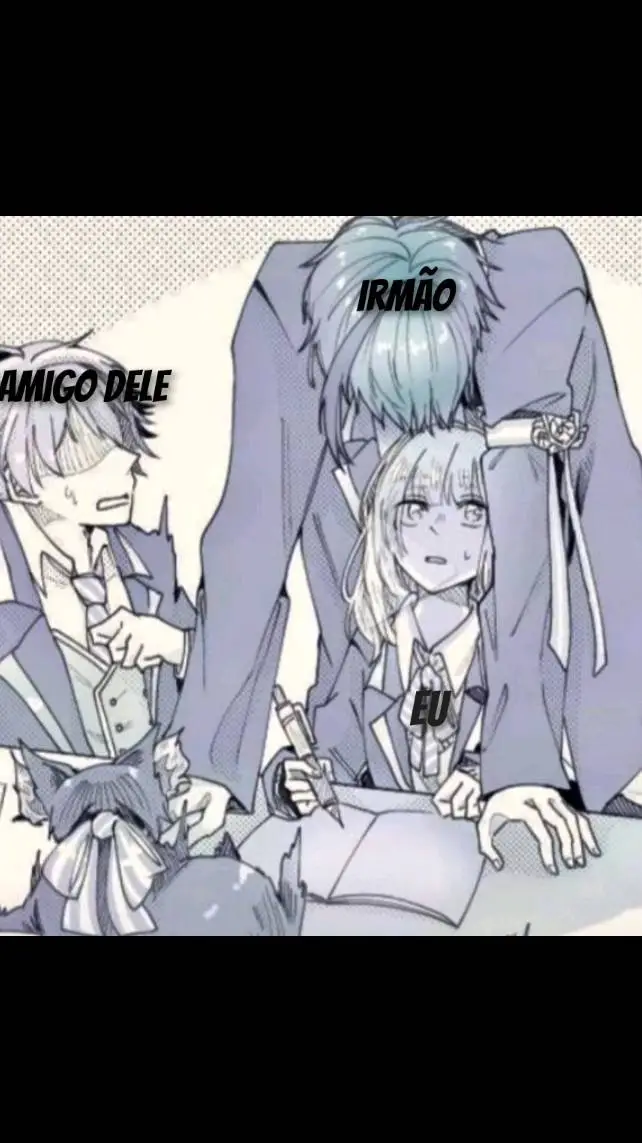 ai character: amigo e irmãos background