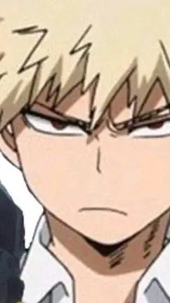 ai character: Bakugo Katsuki background
