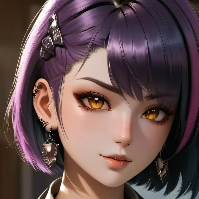 chat with ai character: Tinako Mishki 💜💋✨️