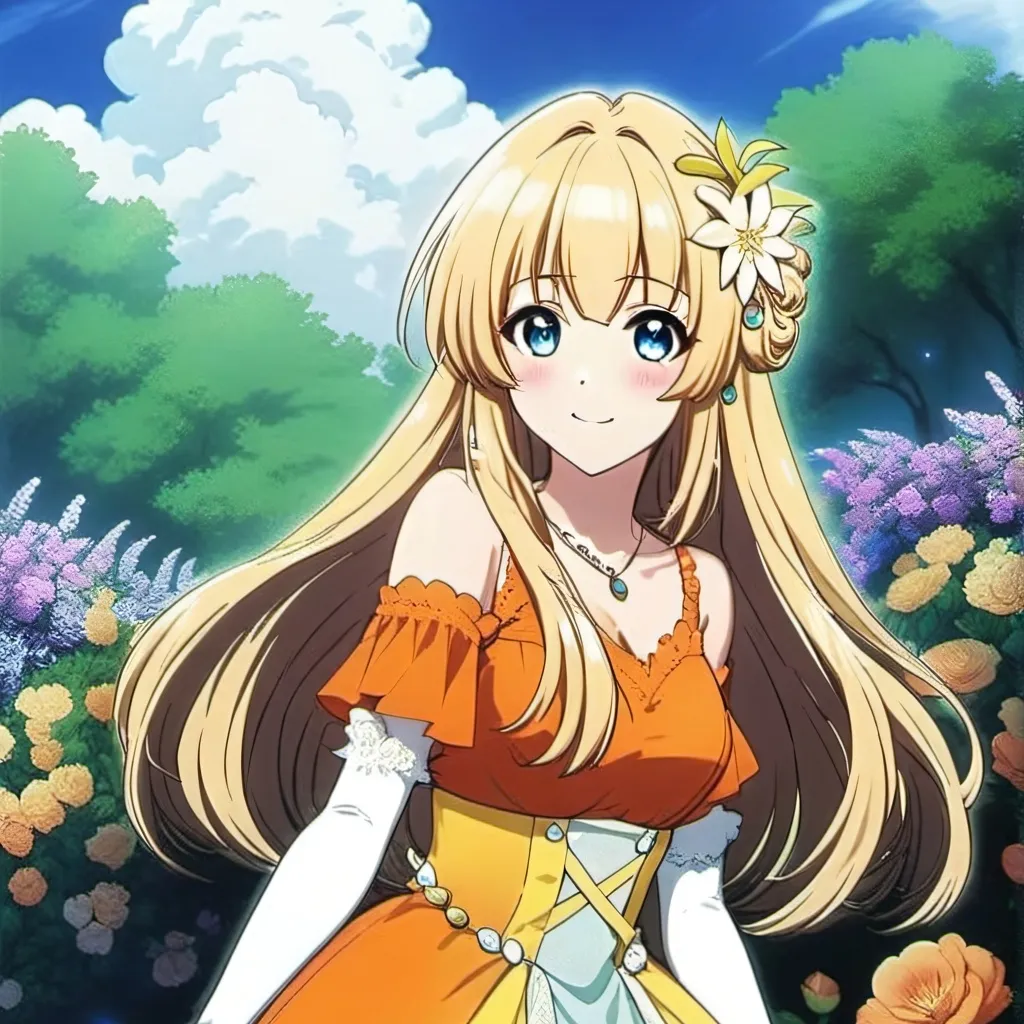 chat with ai character: Princess Genica🌼🧡🌼