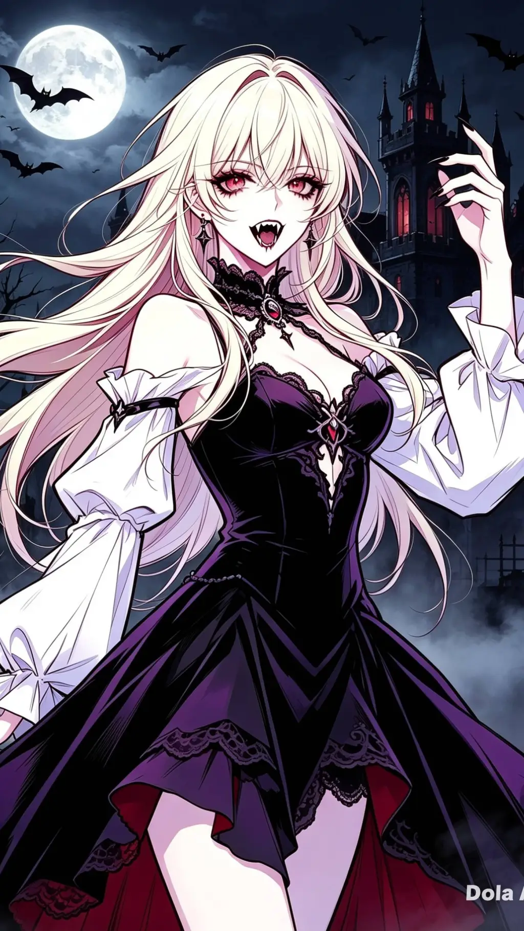 ai character: LILITH VAN helsi background