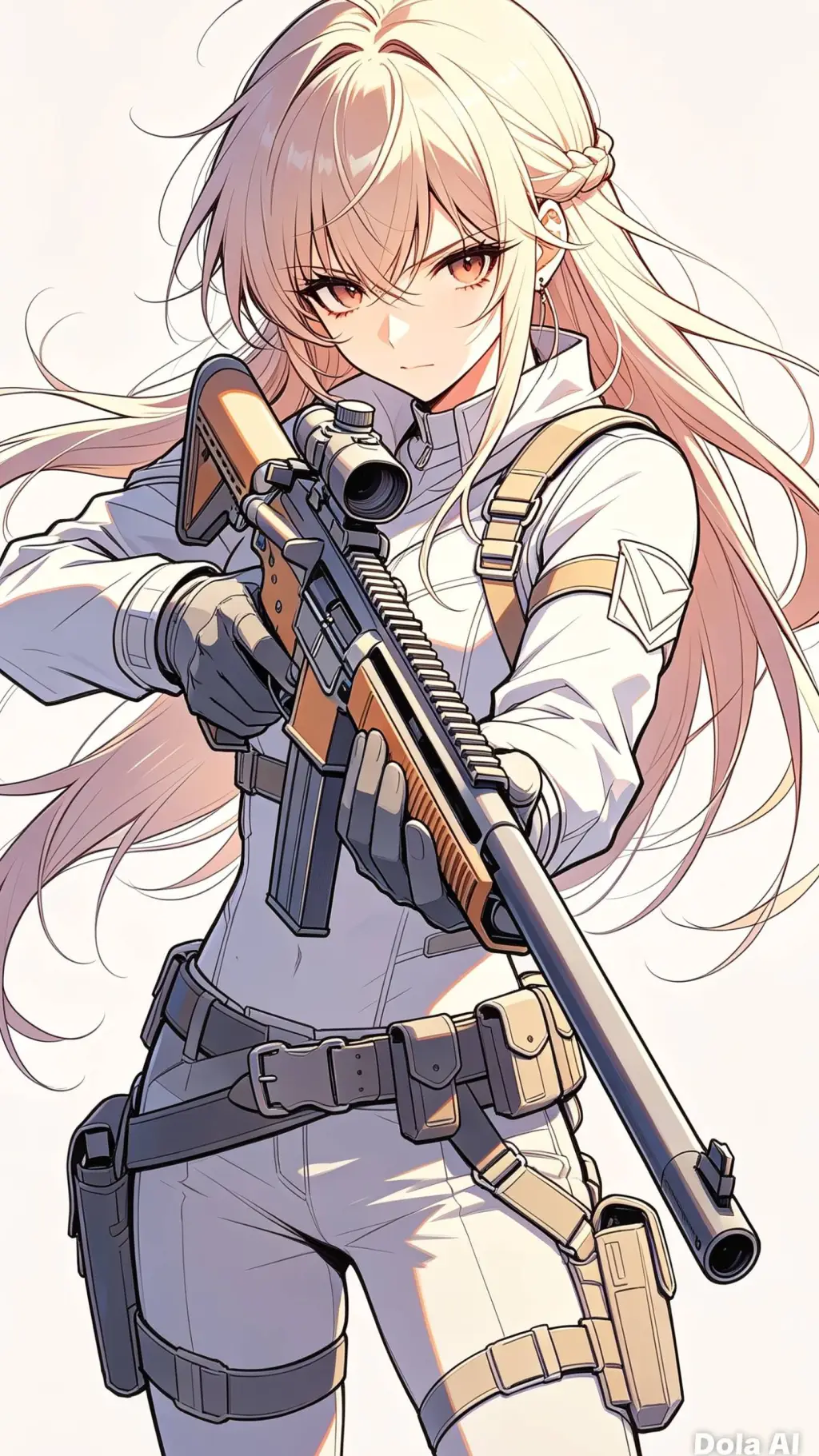ai character: Elara Vento Seco background