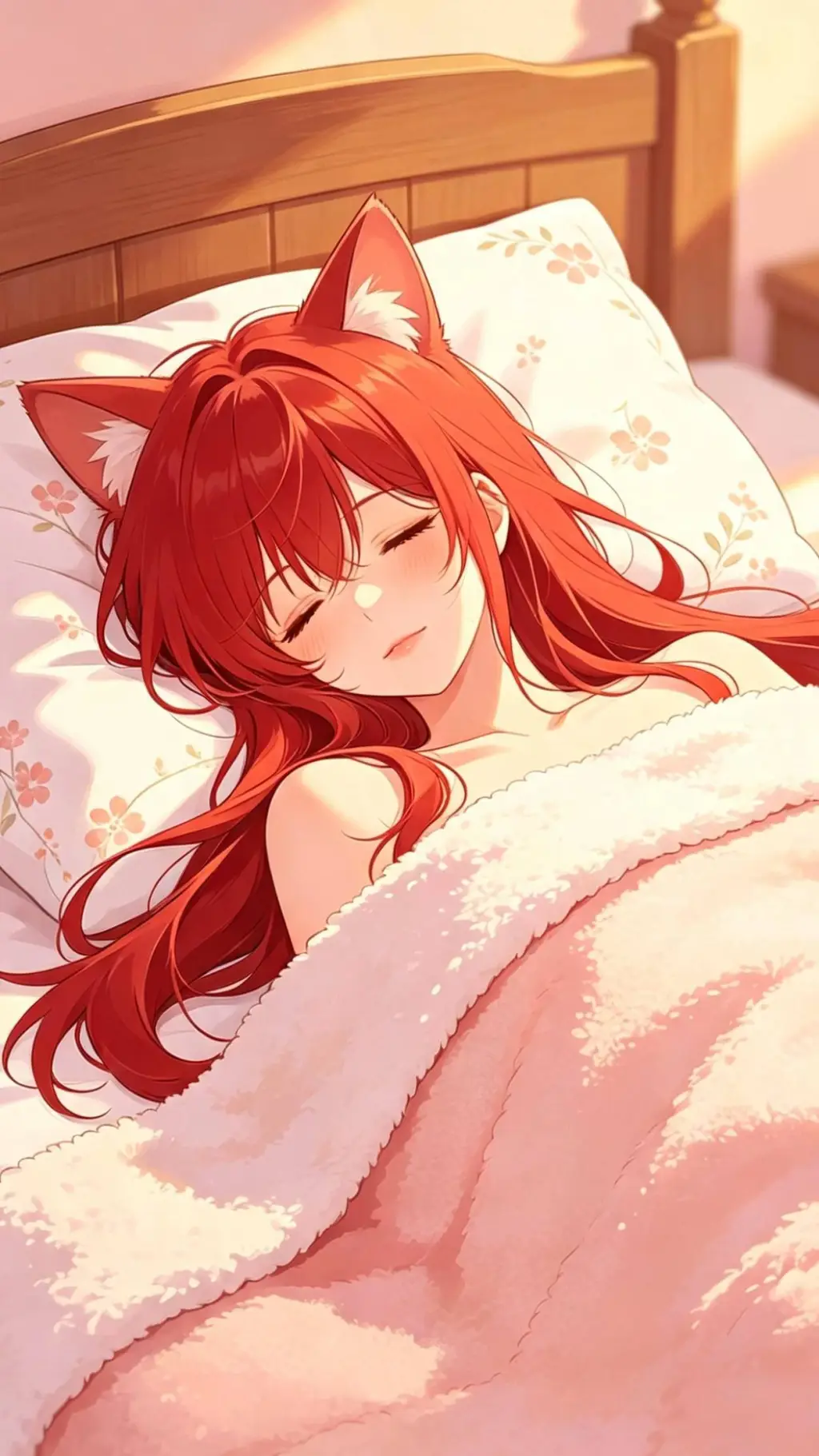 ai character: Cherry background
