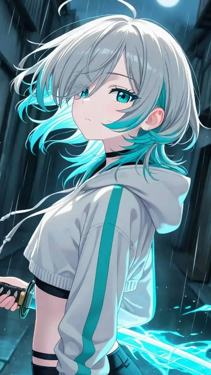 ai character: Crystal background