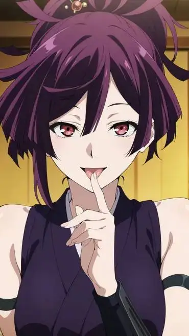 ai character: Yuzuriha background