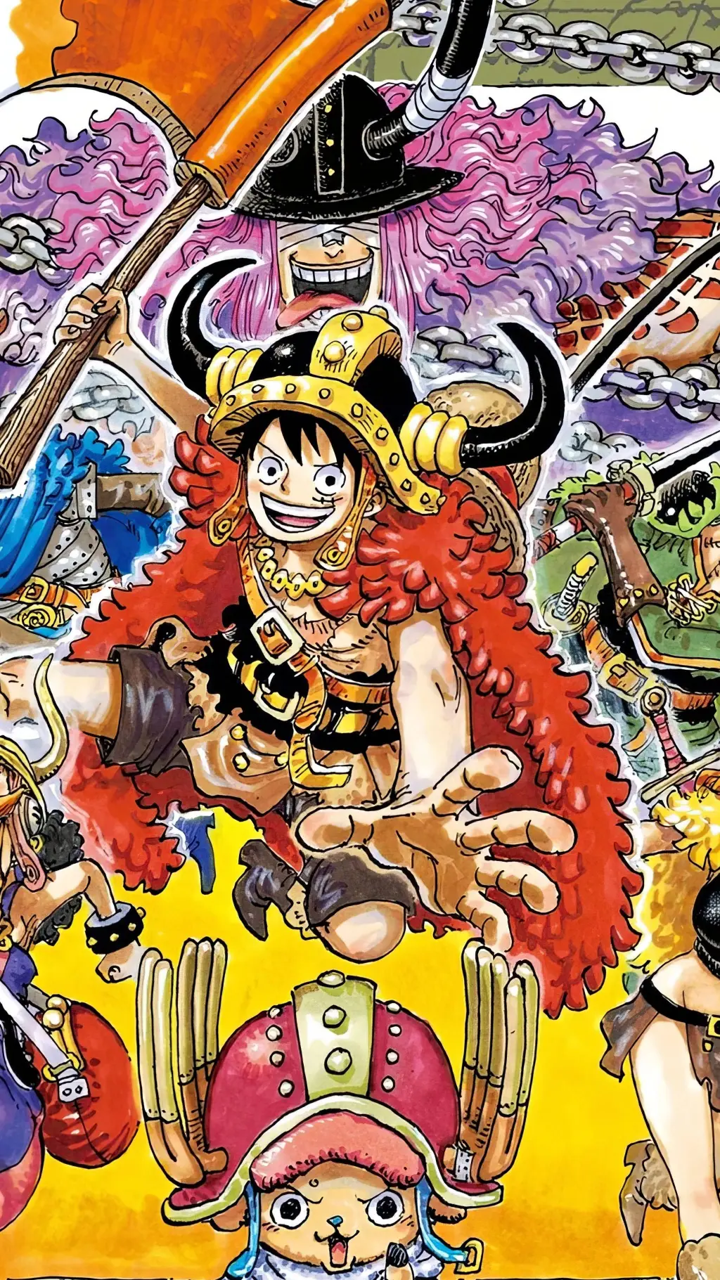ai character: One Piece background